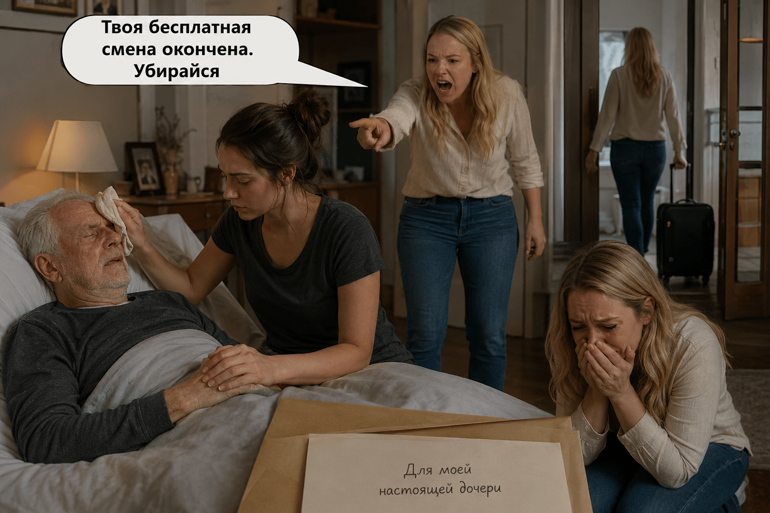 Мой отчим терпеть меня не мог.В 64 ему стало