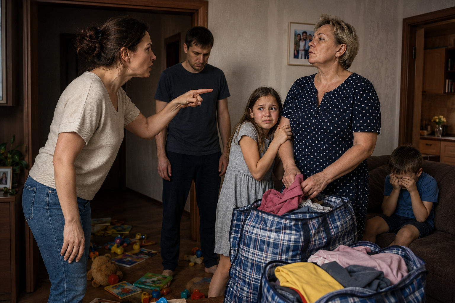 Свекровь решила занять детскую комнату