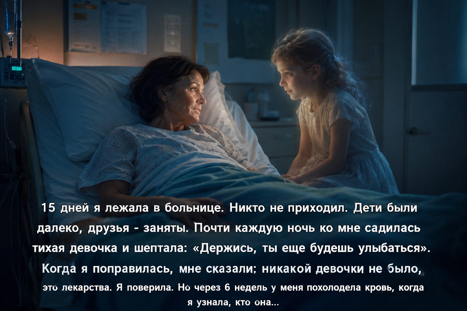 Она приходила ночью пока никто ей не верил
